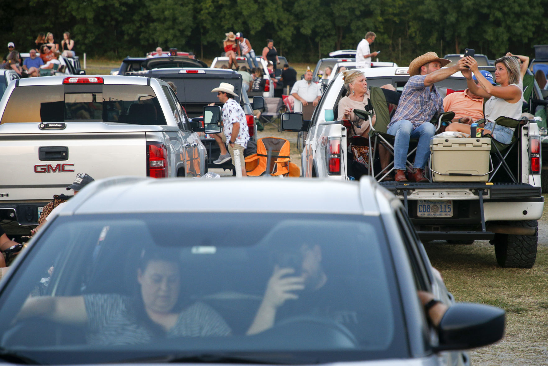 Garth Brook Drive-In Concert